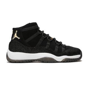 Black and Gold Retro Jordan 11 Heiress
